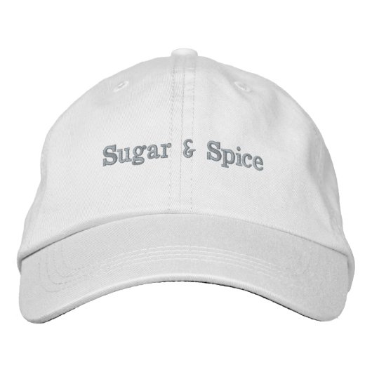 Kuchen-Hut Bestickte Baseballkappe (Vorderseite)