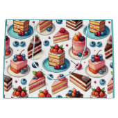 Kuchen in deinem Gesicht Große Geschenktüte (Vorderseite)