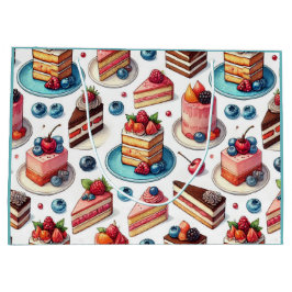 Kuchen in deinem Gesicht Große Geschenktüte