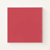 Kuchen in deinem Gesicht Notizblock (Rückseite)