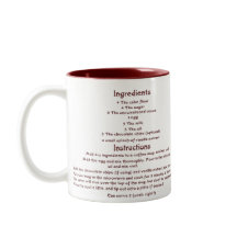 Kuchen in einer Tasse