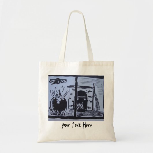 Kuchen in Hexen brennen Kochtopf Trick oder behand Tragetasche (Vorne)