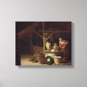 Küchen-Innenraum Leinwanddruck