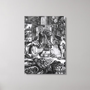 Küchen-Innenraum Leinwanddruck