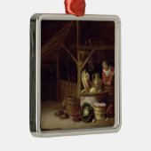 Küchen-Innenraum Silbernes Ornament (Rechts)