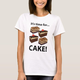 Kuchen ist Zeit für Kuchen T-Shirt