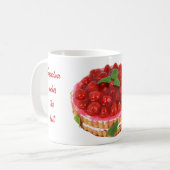 Kuchen Kaffeetasse (Vorderseite Links)