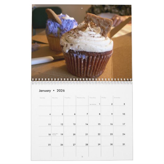 Kuchen-Kalender 2016 Kalender (Jan 2026)