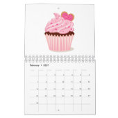 Kuchen-Kalender Kalender (Feb 2027)