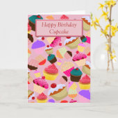 Kuchen Karte (Gelbe Blume)