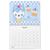 Kuchen-Kätzchen-Kalender Kalender (Mär 2027)
