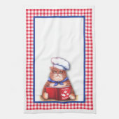 Küchen-Katzen-Tuch Geschirrtuch (Vertikal)