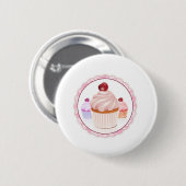 Kuchen-Knopf Button (Vorne & Hinten)