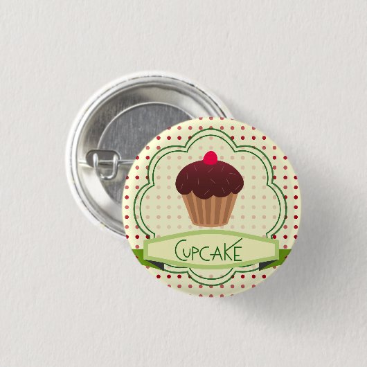 Kuchen-Knopf Button (Vorne & Hinten)