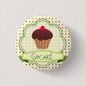 Kuchen-Knopf Button (Vorderseite)