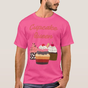 Kuchen-Königin, Süßbacken-Grafik, Backwaren T-Shirt