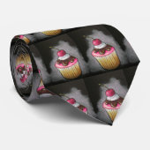 Kuchen-Krawatte: Ursprüngliche Kunst im Öl-Pastell Krawatte (Gerollt)