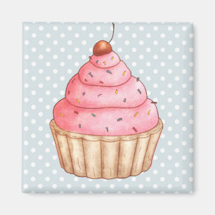Kuchen-Kuchen-Gebäck-Magnet Magnet