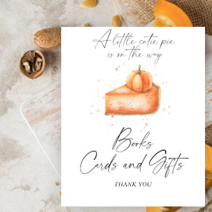 Kuchen Kürbisbanner Bücher Karten und Geschenke Poster