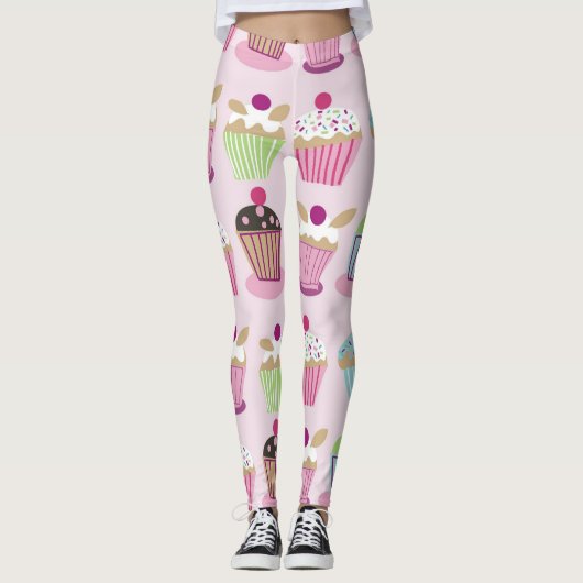Kuchen-Leggings Leggings (Vorderseite)