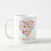 Kuchen-Liebe-Mama-Tasse Kaffeetasse (Links)