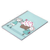 Kuchen-Liebe Notizblock (Linke Seite)