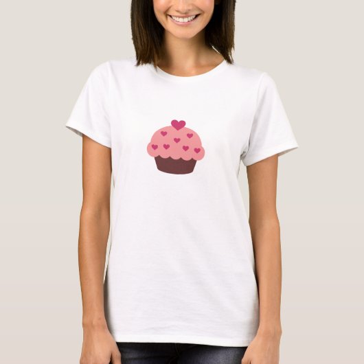 Kuchen-Liebe-T - Shirt (Vorderseite)
