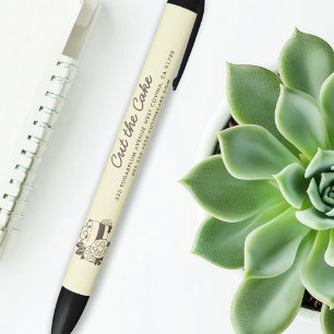 Kuchen-Logo-Bäckerei-Geschäft Kugelschreiber