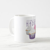 Kuchen machen mich glücklich kaffeetasse (Vorderseite Links)