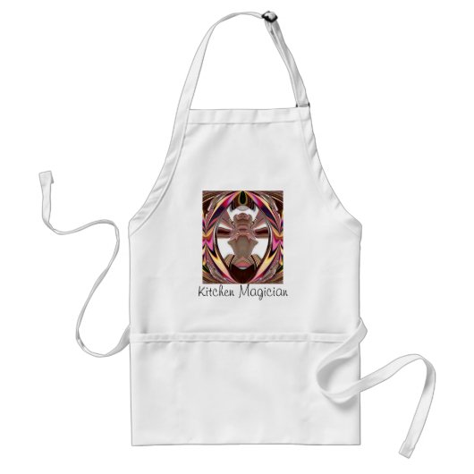 Küchen-Magier-Geschenk-Schürze Schürze (Vorne)