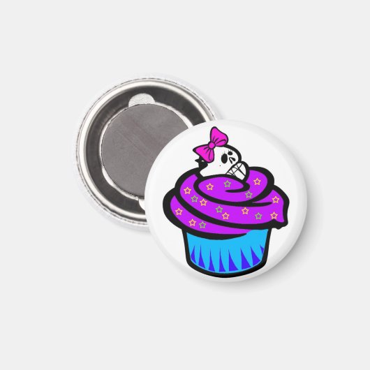 Kuchen Magnet (Vorderseite/Rückseite)