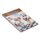 Küchen-Mäuserezept-Notizbuch Notizblock (Rechte Seite)