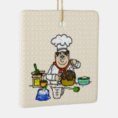 Kuchen mit Liebe Funny Christmas Ornament (Rechts)