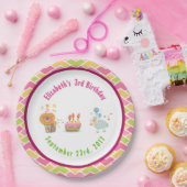 Kuchen mit Party Lion und Ballon Geburtstag Pappteller (Party)