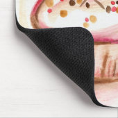 Kuchen mit Sprinklen Mousepad (Ecke)