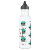 Kuchen mit Whisk Baker Monogramm Edelstahlflasche (Rechts)