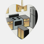 Küchen-Möbel und Geräte Keramik Ornament (Rechts)