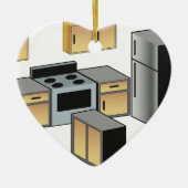 Küchen-Möbel und Geräte Keramik Ornament (Vorne)