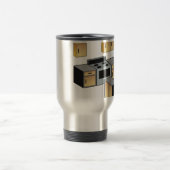 Küchen-Möbel und Geräte Reisebecher (Mittel)