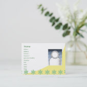 Kuchen - mollig visitenkarte (Stehend Vorderseite)