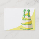 Kuchen - mollig visitenkarte (Rückseite)