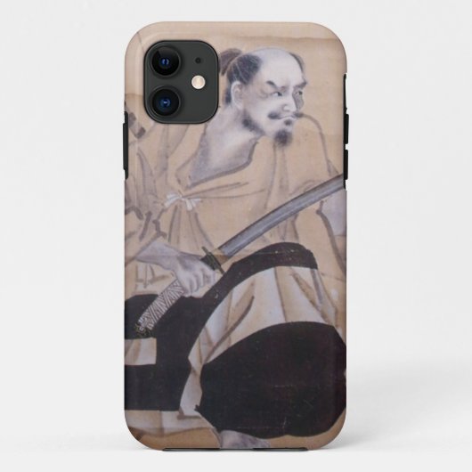 Kuchen Nobufusa-Samurais Case-Mate iPhone Hülle (Rückseite)