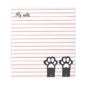 Kuchen Notizblock (Vorderseite)