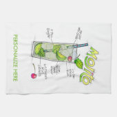 KÜCHEN-oder BAR-TÜCHER - MOJITO Geschirrtuch (Horizontal)