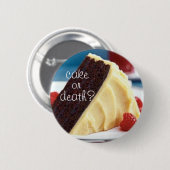 Kuchen oder Tod? 2 Button (Vorne & Hinten)