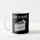 Kuchen oder Tod? Kaffeetasse (Links)