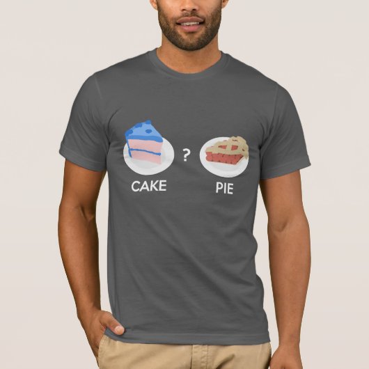 Kuchen oder Torte T-Shirt (Vorderseite)