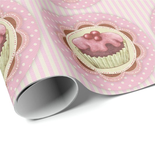 Kuchen-Packpapier Geschenkpapier (Rolleneckpunkt)