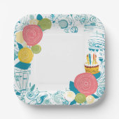 Kuchen Pappteller (Vorderseite)