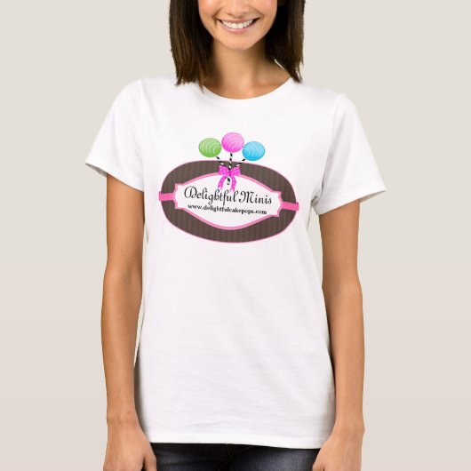 Kuchen-Pop-Bäckerei-Geschäft T-Shirt (Vorderseite)